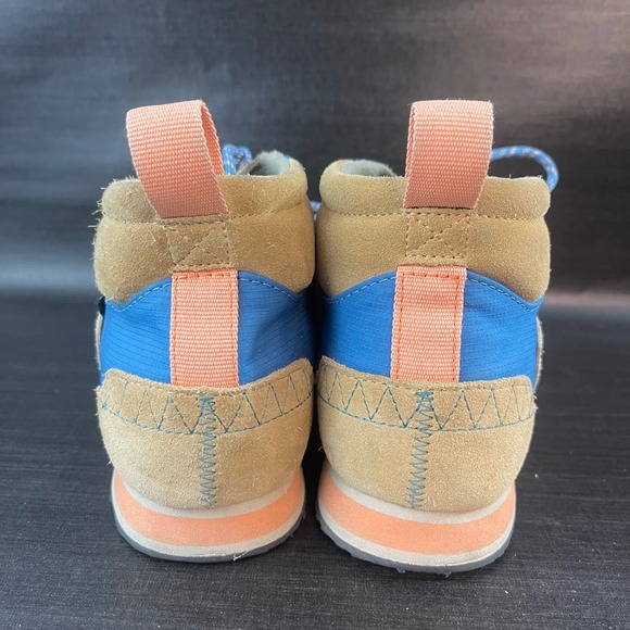 Teva Highside 84 Mid Top Hiking Brown Blue Boots Shoes - Picture 5 of 9